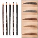 5pcs 5 Colors Peel-Off Eye Brow Pencil Set For Drawing Marking Eye Brow Pencil Pen Eyebrow Makeup Cosmetics Tool