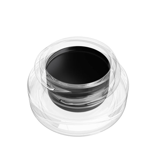 Sistar Gel Pot Liner Ultra Smooth Eyeliner Silky Intense Black Glitter and Dark Brown (Ultra Black)