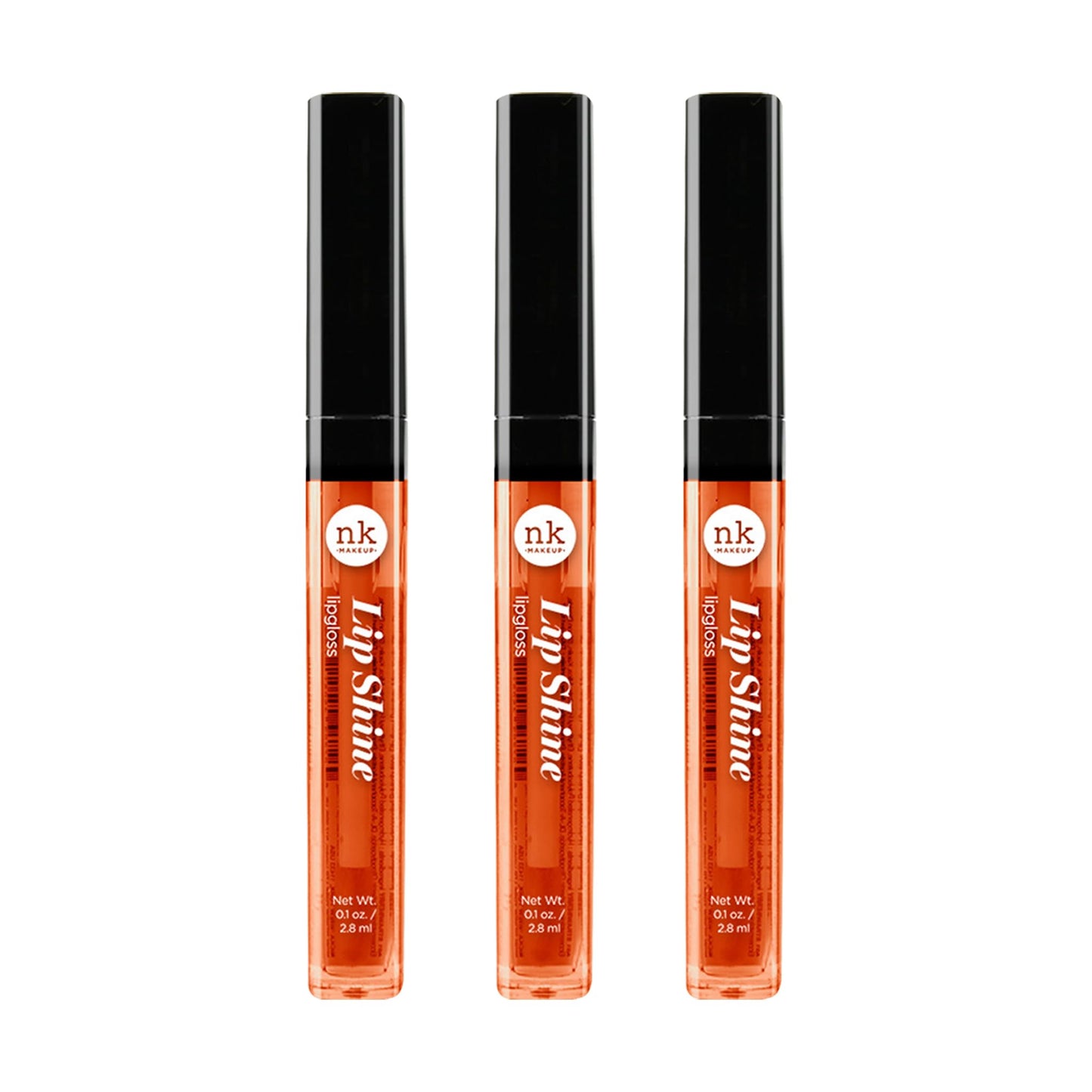 NICKA K NEW YORK Lipshine, Cosmetics, vibrant colors, bright colors, shining lips, lip shine, long lasting (AMZ263)