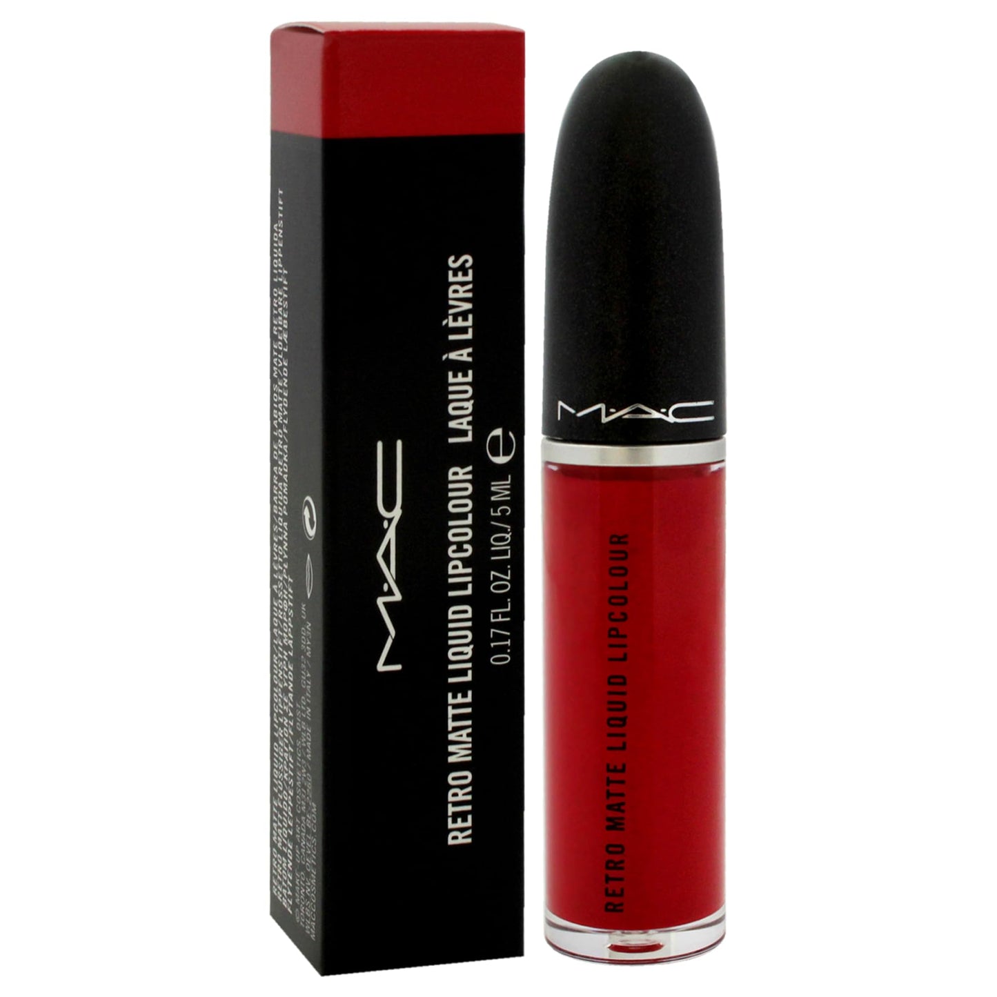Retro Matte Liquid Lipcolor - 134 Ruby Phew by MAC for Women - 0.17 oz Lipstick