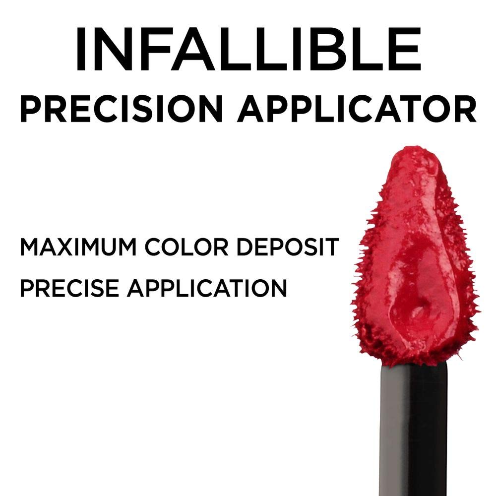 L’Oreal Paris Makeup Infallible 8 Hour Hydrating Lip Gloss, Blush, 0.21 Fl Oz