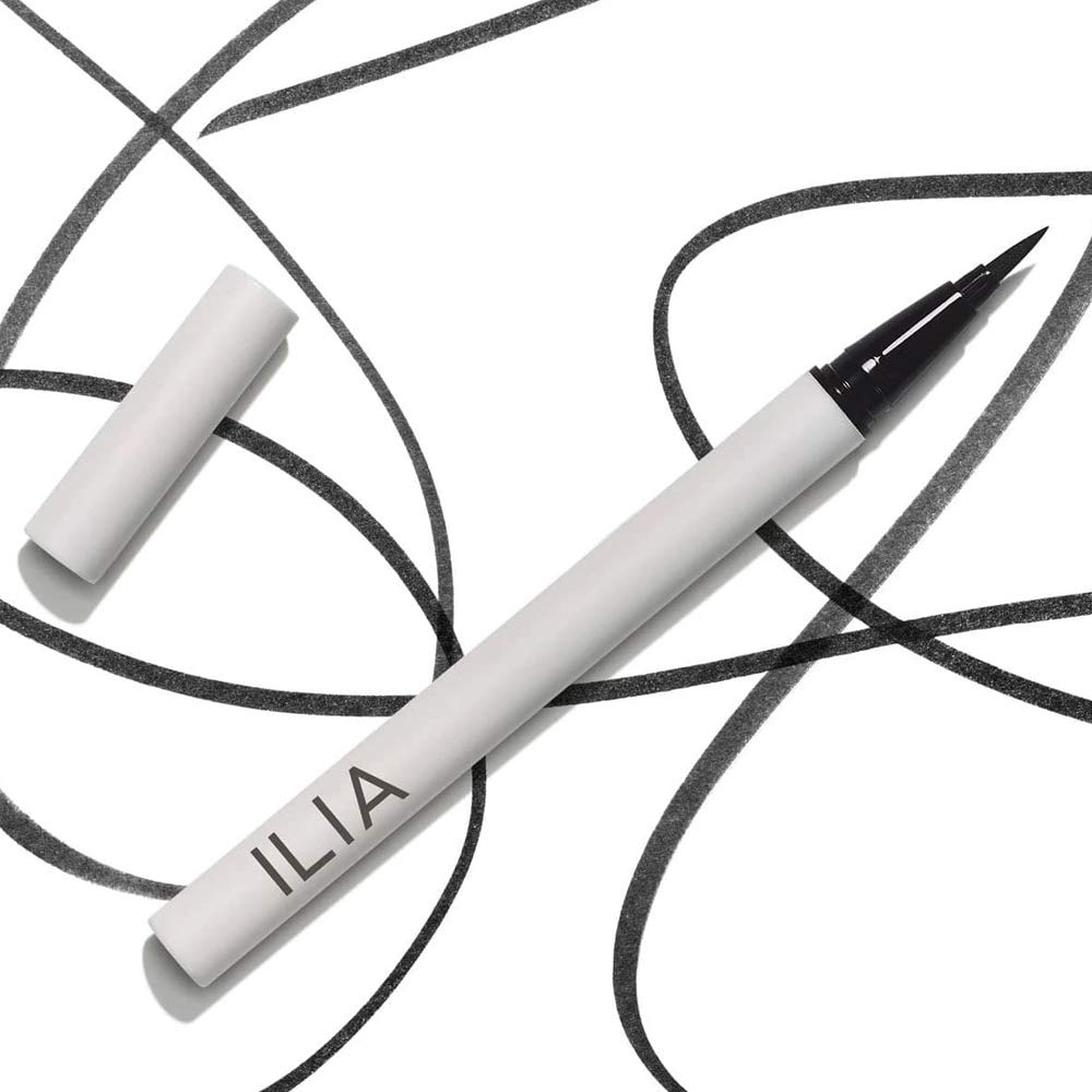 ILIA - Clean Line Liquid Liner with Precision Tip | Quick Dry, Water Resistant, Smooth Application | Carbon Black-Free, Non-Toxic, Vegan, Cruelty-Free