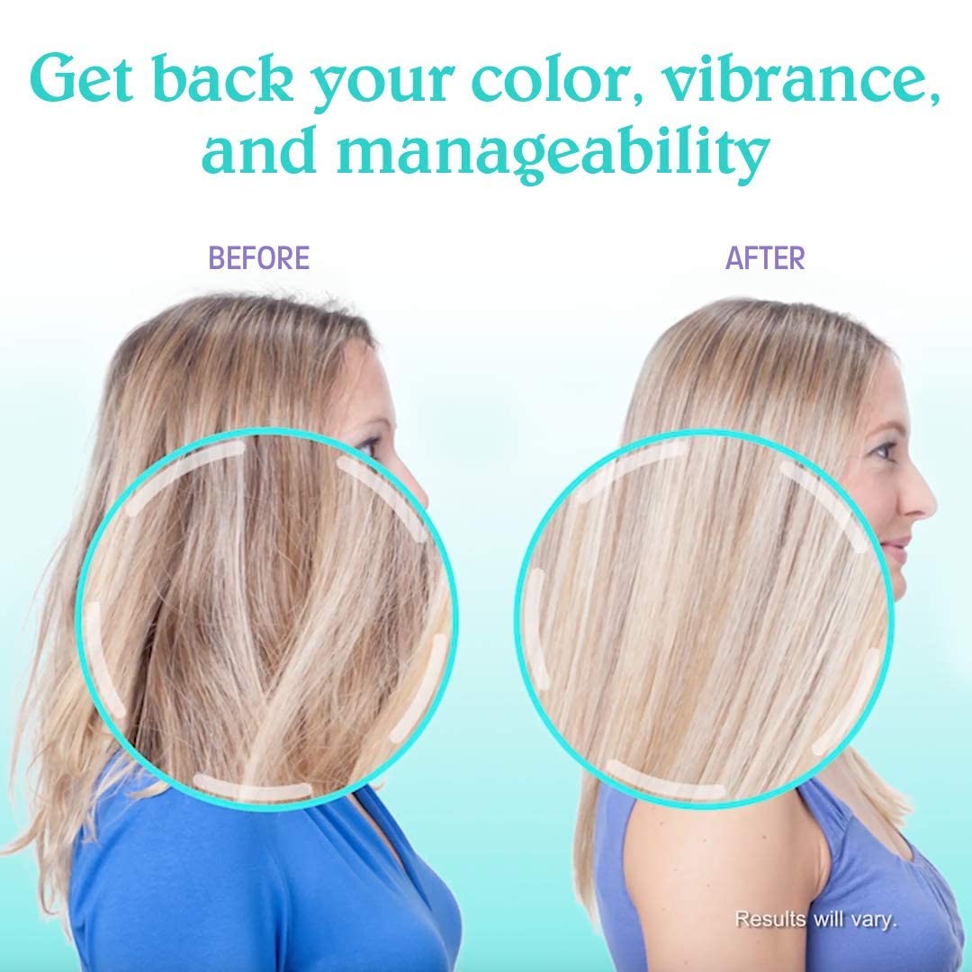 Malibu C Swimmers Wellness Remedy & After Pool Hair Care - Restoring & Hydrating Swim Treatment with Vitamin C Complex - Protects Against