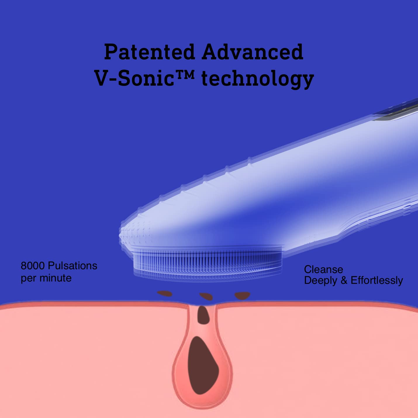 NågraCoola CLIE Facial Cleansing Brush – Waterproof Rechargeable Electric Face Scrubber for Men & Women, Cleansing, Exfoliating & Massage