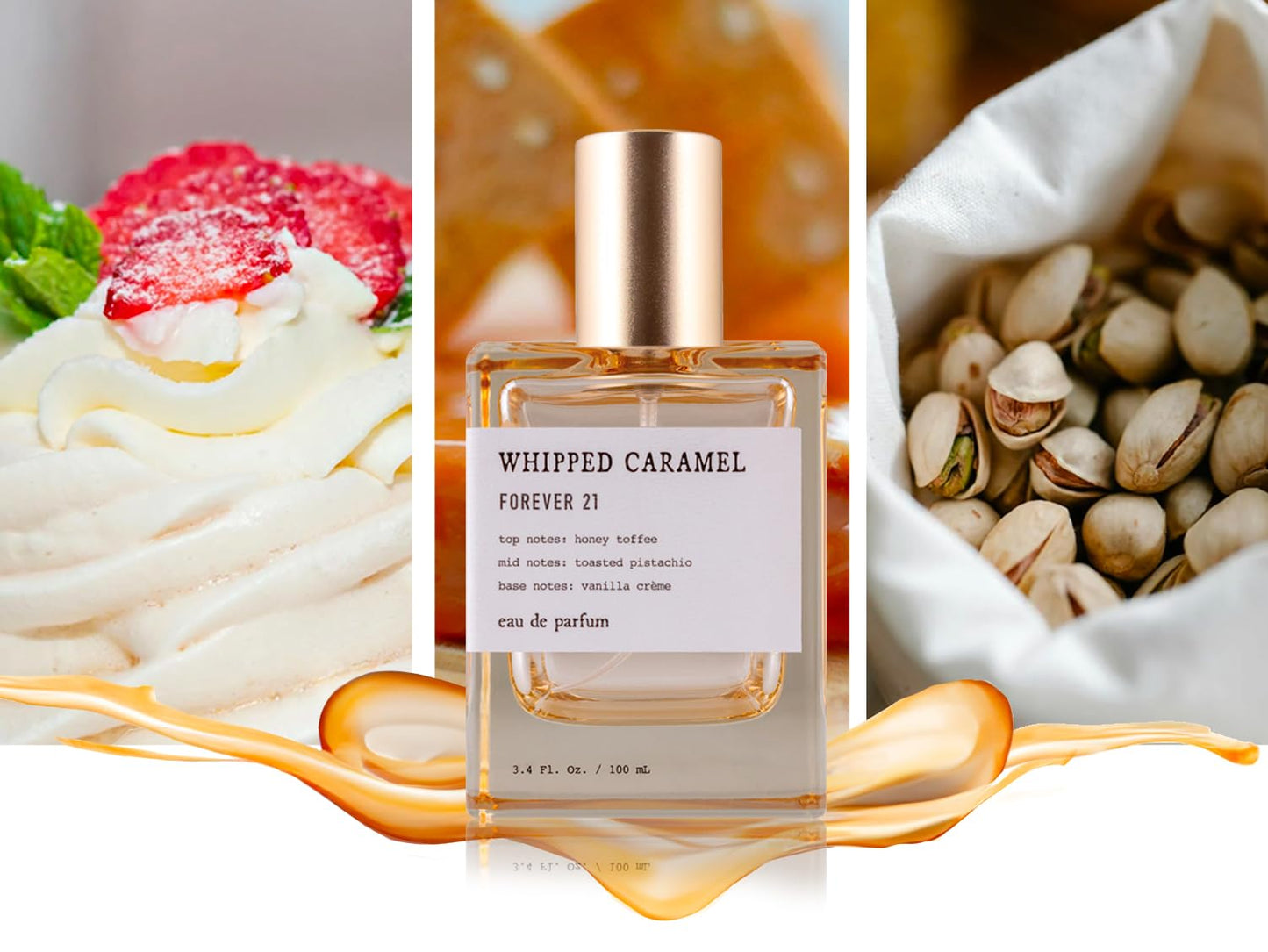 Whipped Caramel Eau de Parfum, 3.4 fl. oz., by Forever 21