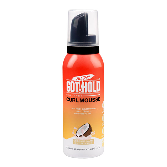 ALL DAY GOT HOLD Hait styling Curl Mousse 2.7fl.oz/80ml