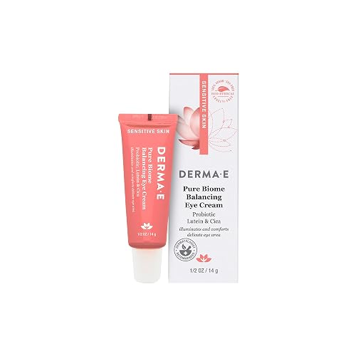Derma E Pure Biome Balancing Eye Cream for Women - 0.5 oz Cream