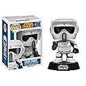 Funko Pop! Star Wars: Biker Scout #35 Vinyl Bobble-Head Figure (Bundled with Pop Box Protector CASE)