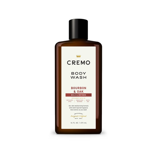 Cremo Body Wash for Men, Rich-Lathering Bourbon & Oak,16 Fl Oz Beauty & Personal Care Cremo