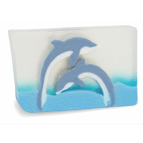 Primal Elements Wrapped Bar Soap, Dueling Dolphins, 5.8 Ounce