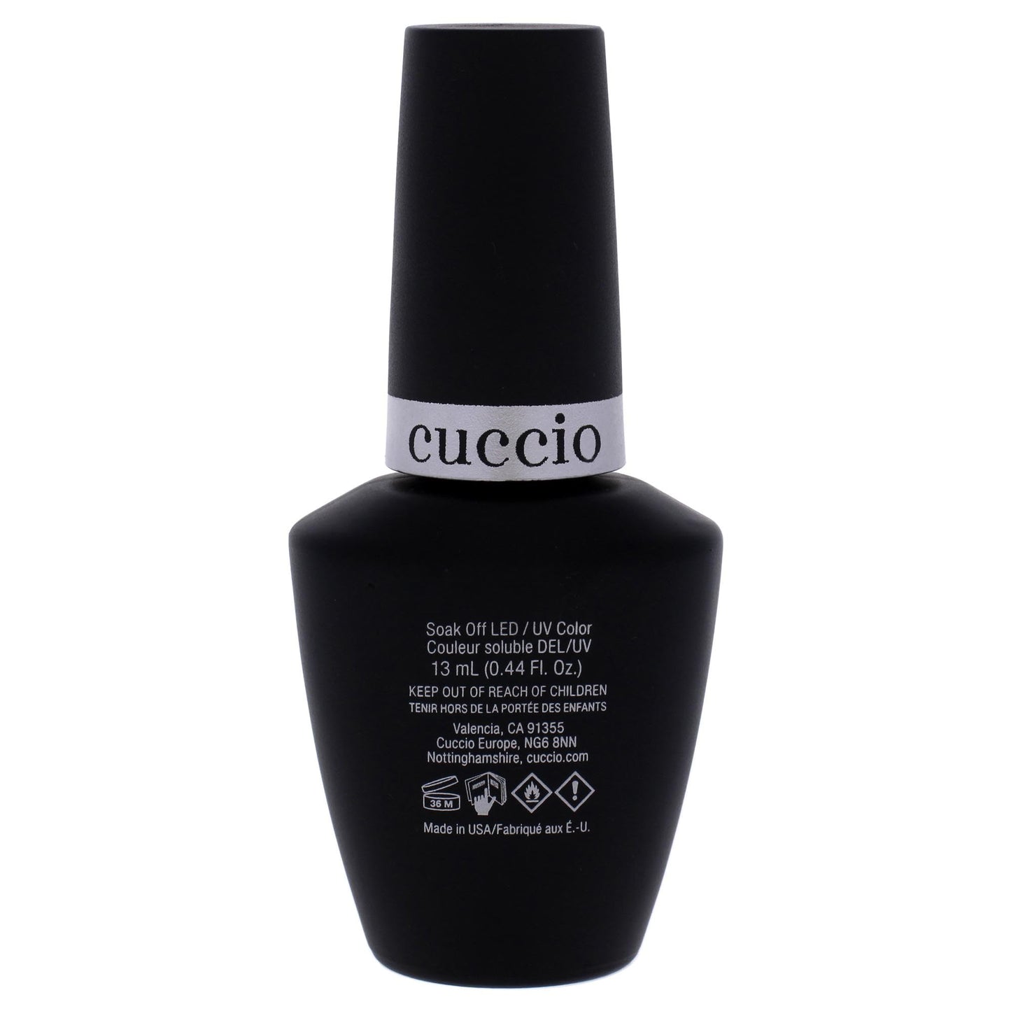 Cuccio Colour Veneer Nail Polish - Triple Pigmentation Technology - Polish Free Soak Off Gel - For Manicures And Pedicures - Full Coverage - Long