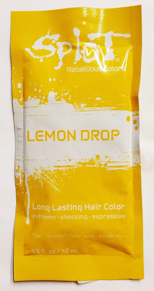 SPLAT Splat Hair Color 1.5 Oz Individual Packs Lemon Drop