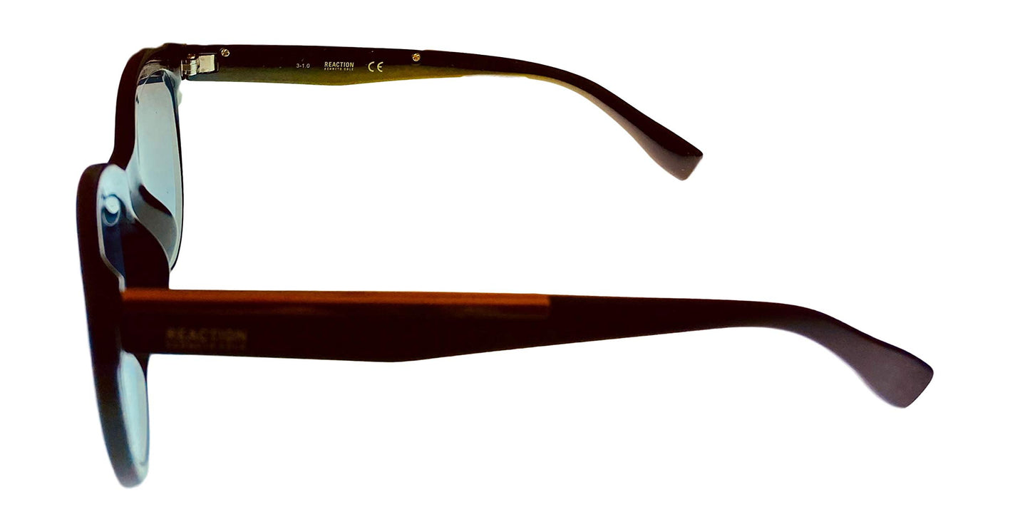 Kenneth Cole Reaction Womens Black Plastic Cateye Sunglass KC1373 1B