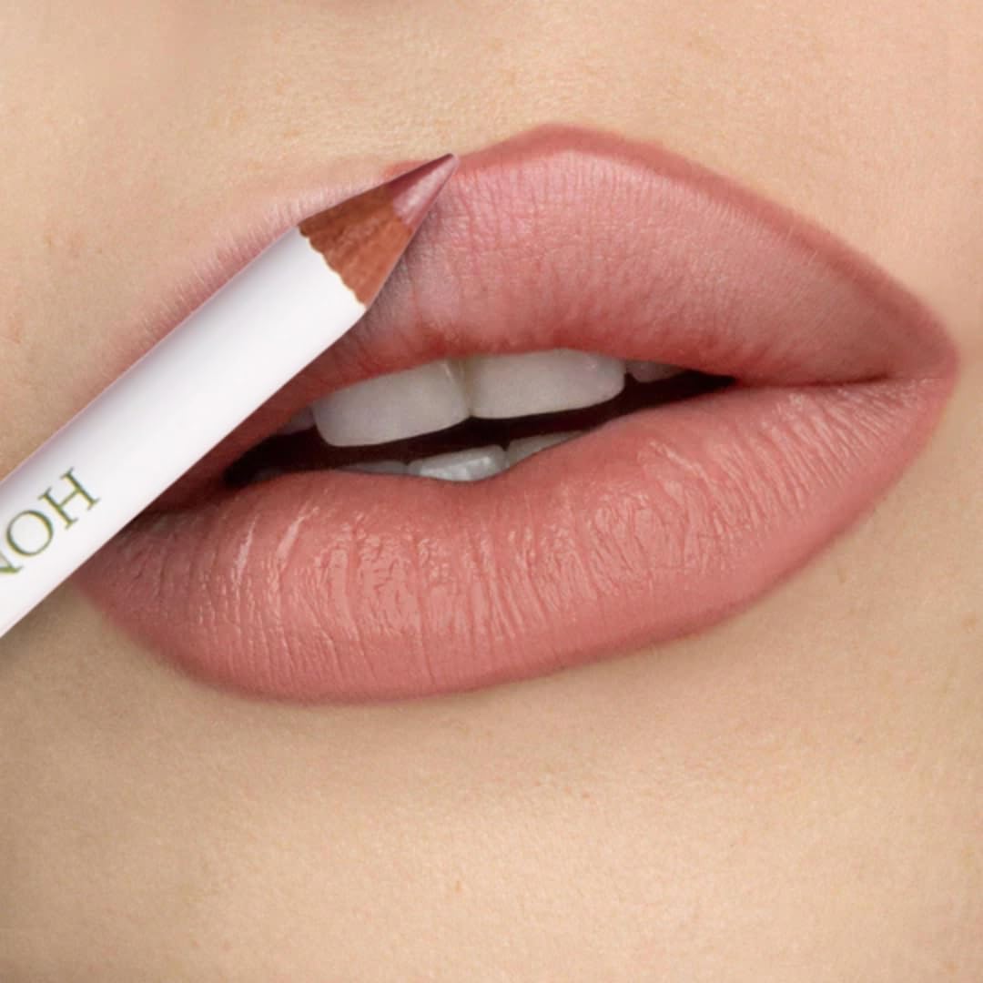 Honeybee Gardens Irresistible Lip Liner In Zen, Warm Pink Color, Long-Lasting, Gluten-Free, Vegan, 0.04 oz