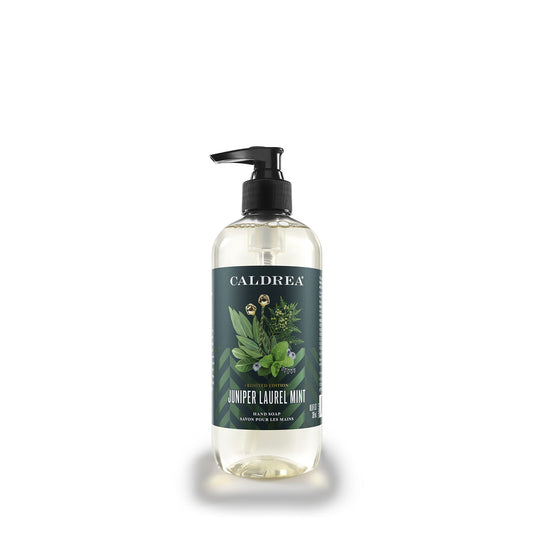 Caldrea Hand Wash Soap, Aloe Vera Gel, Olive Oil and Essential Oils to Cleanse and Condition, Juniper Laurel Mint Scent, 10.8 oz Beauty & Personal Care Caldrea