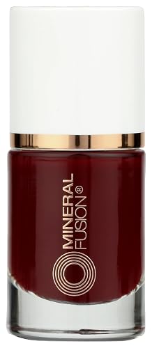 Mineral Fusion Nail Polish, Deep Red, Heart Throb Heart Throb 0.33 Fl Oz (Pack of 1) Beauty & Personal Care Mineral Fusion