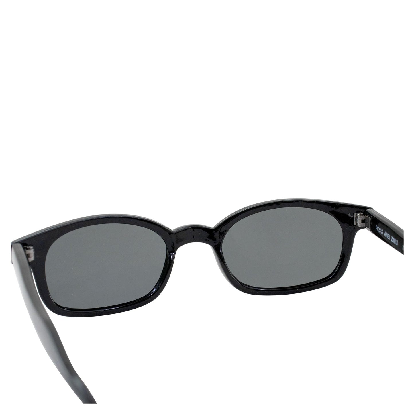 Original X-KD's 20% Larger Polarized Lenses Black Frame Biker Sunglasses