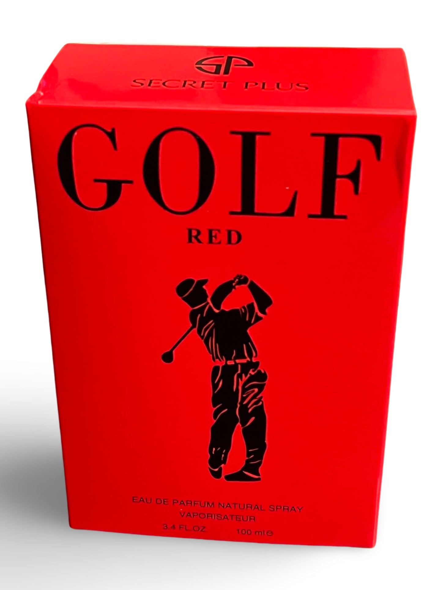 Secret Plus GOLF RED Eau de Parfum for Men - 3.4 Fl Oz