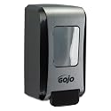 Gojo 527106 FMX-20 Soap Dispenser 2000 ml 6 1/2 x 4 7/10 x 11 7/10 Black/Chrome 6/Carton