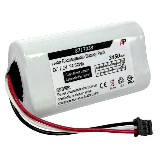 Artisan Power Replacement Battery for B. Braun Perfusor Compact Plus Syringe Pump - Li-ion 3450 mAh - Replaces 120021-O, 34522005, 33170034, 8717033 Beauty and Personal Care Artisan Power