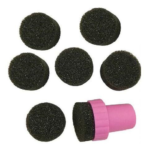 Lurrose 10 Sets Nail Art Polish Sponge Nail Stamper Sponge Nail Art Foam Replacement Nail Manicure Sponge Block Beauty & Personal Care Lurrose