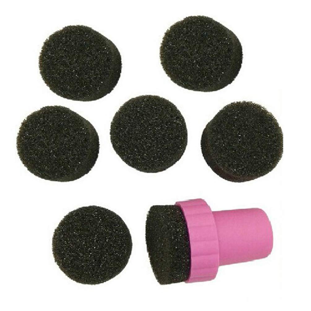 Lurrose 10 Sets Nail Art Polish Sponge Nail Stamper Sponge Nail Art Foam Replacement Nail Manicure Sponge Block Beauty & Personal Care Lurrose