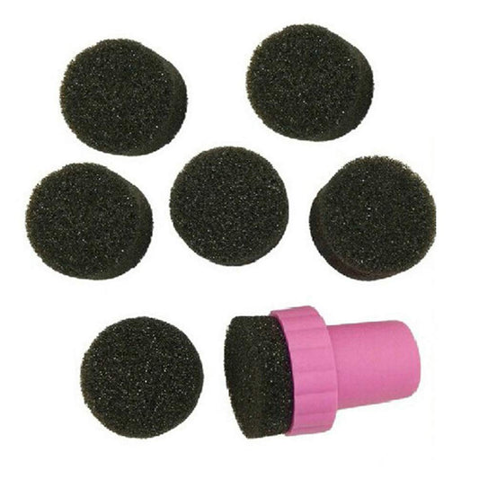 Lurrose 10 Sets Nail Art Polish Sponge Nail Stamper Sponge Nail Art Foam Replacement Nail Manicure Sponge Block Beauty & Personal Care Lurrose