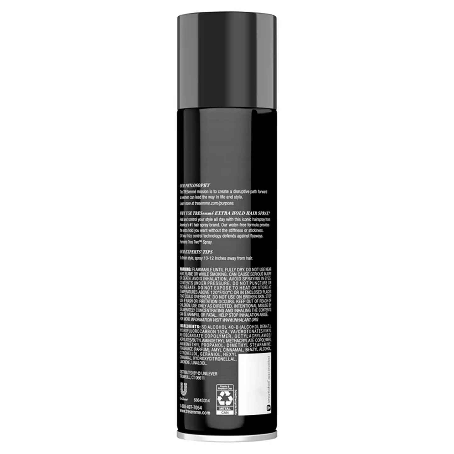Tresemme Tres Two Extra Hold Hair Spray, 1.5 Ounce (Pack of 6) by TRESemme
