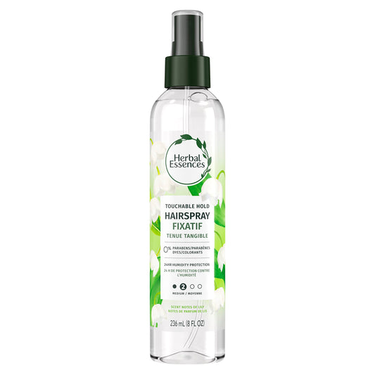 Herbal Essences Touchable Hold Hairspray - 8 oz, Frizz Control, Humidity Resistant Beauty & Personal Care Herbal Essences
