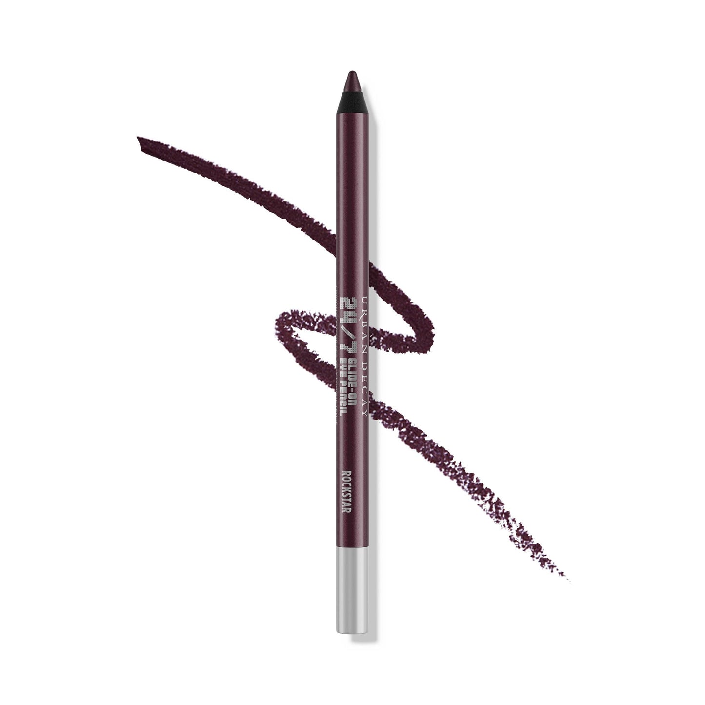 URBAN DECAY 24/7 Glide-On Waterproof Eyeliner Pencil - Smudge-Proof, Long-Lasting, Transfer-Proof, Up to 16HR Wear, Smooth No-Tug Formula, Rockstar