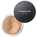 Original Matte Loose Mineral Foundation SPF 15, 12 Medium Beige, Vegan, Cruelty-Free & Dermatologist-Tested