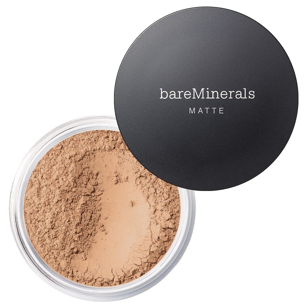 Original Matte Loose Mineral Foundation SPF 15, 12 Medium Beige, Vegan, Cruelty-Free & Dermatologist-Tested
