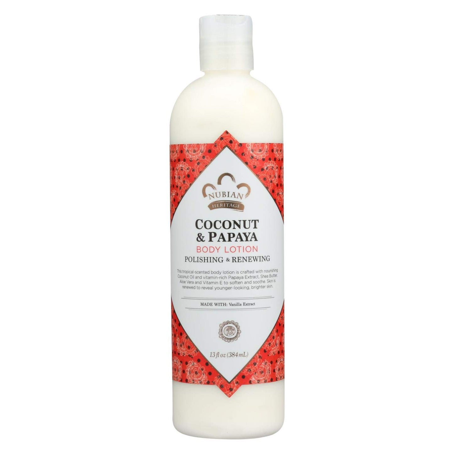 Nubian Heritage Lotion Coconut & Papaya 13 Fz12