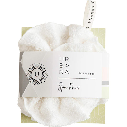 Urbana Spa Prive Home Spa Collection, Bath & Shower Pouf Beauty and Personal Care Urbana