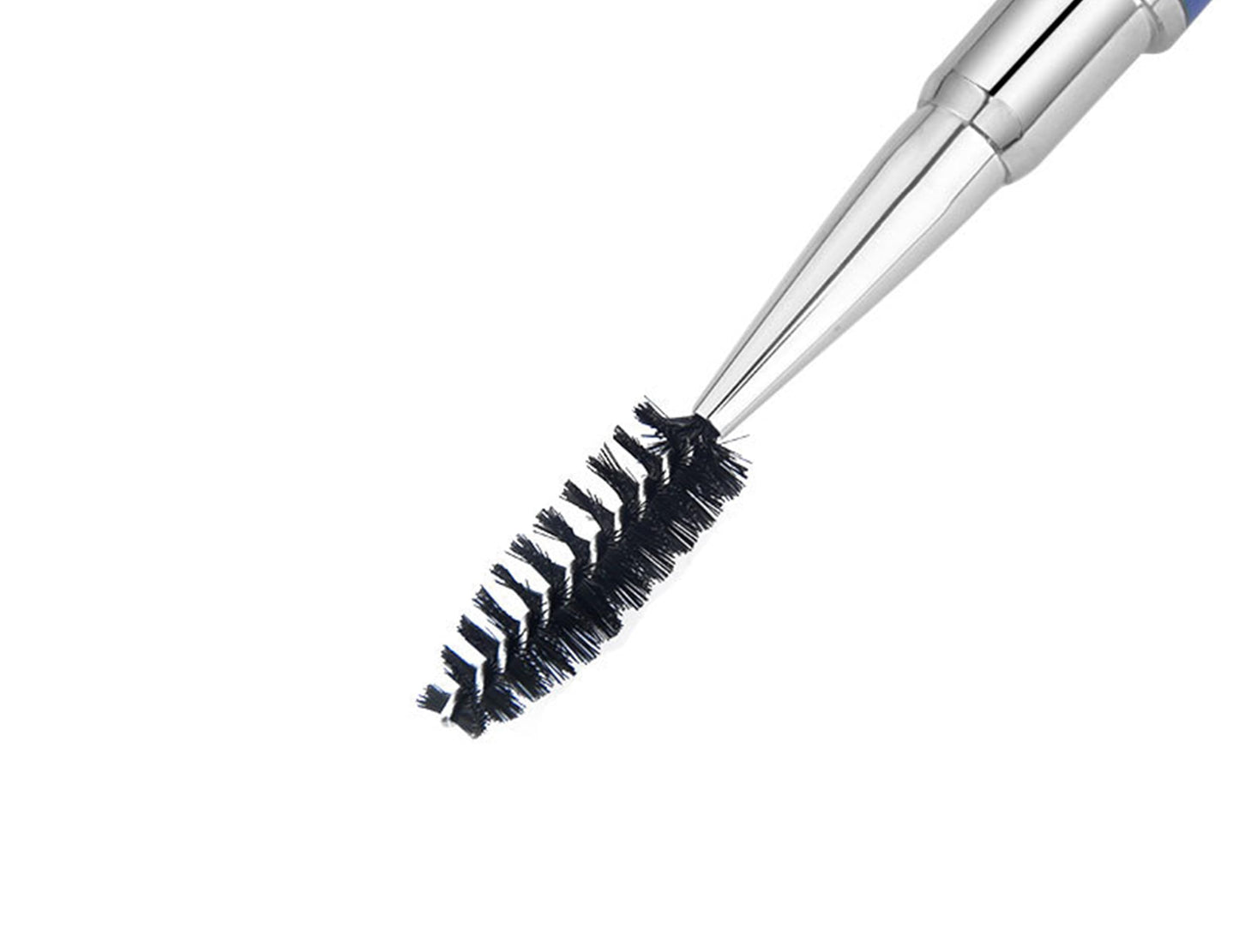 JOSALINAS 2PCS Mascara Brushes Eyebrow Eyelash Brushes Mascara Wands Applicators Eye Brushes Portable Cosmetic Brushes with Cap Spoolies Brushes
