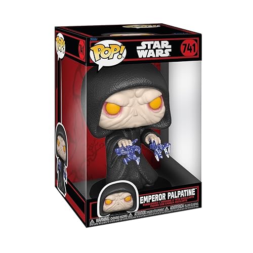 Funko POP! Jumbo: Star Wars Darkside - Emperor Palpatine - Collectable Vinyl Figure - Gift Idea - Official Merchandise - for Kids & Adults - Movies…