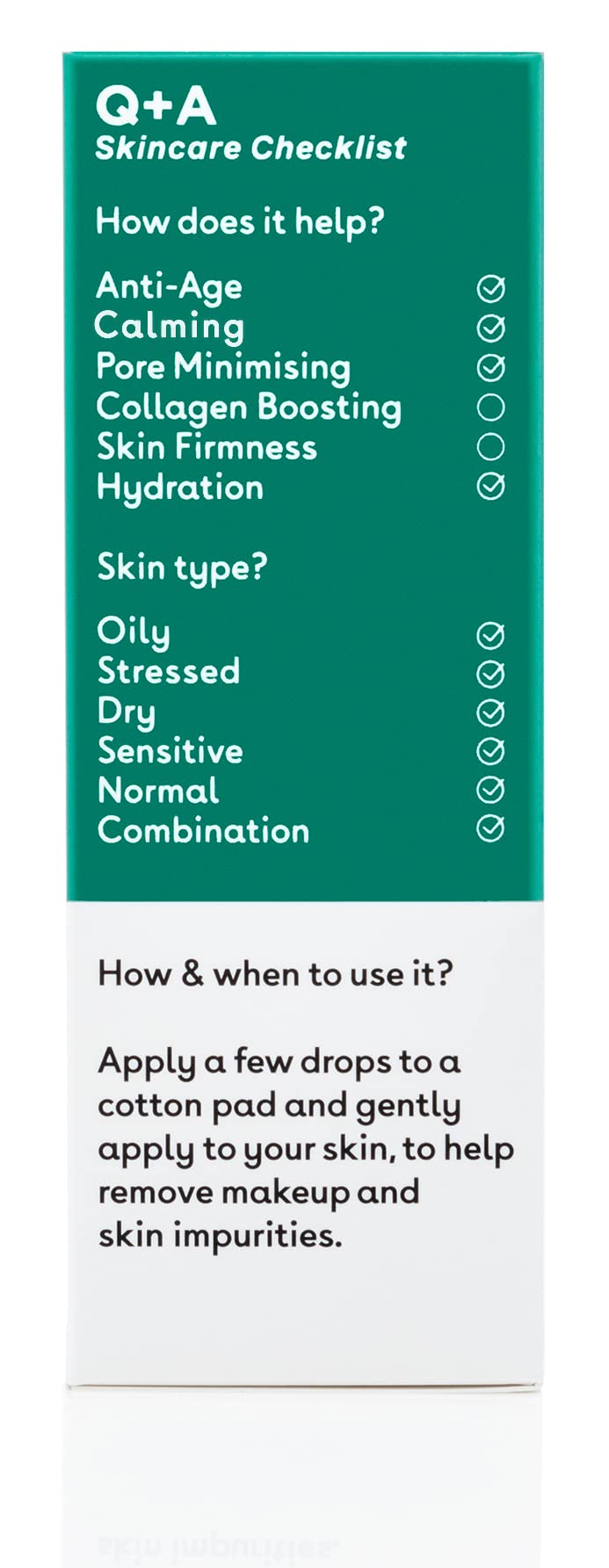 Q+A Niacinamide Daily Toner for Face (100ml), Pore Refining and Hydrating Face Toner with Hyaluronic Acid and Aloe Vera, Fragrance Free Skincare