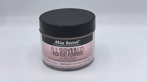 Mia Secret Professional Nail System Cover Acrylic Powder New item 2020 ! (2oz COVER ALMOND) Beauty & Personal Care Mia Secret