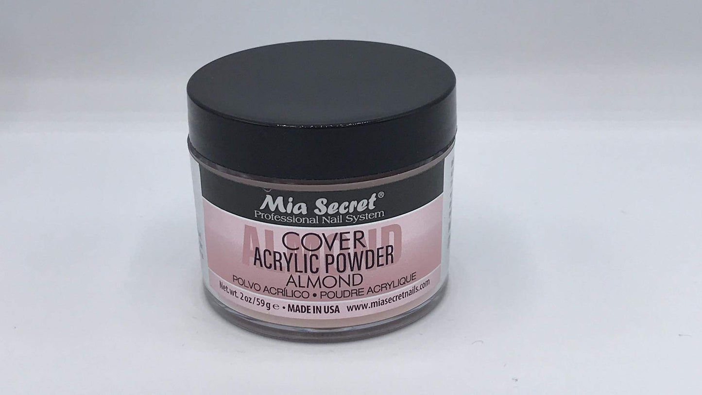 Mia Secret Professional Nail System Cover Acrylic Powder New item 2020 ! (2oz COVER ALMOND) Beauty & Personal Care Mia Secret