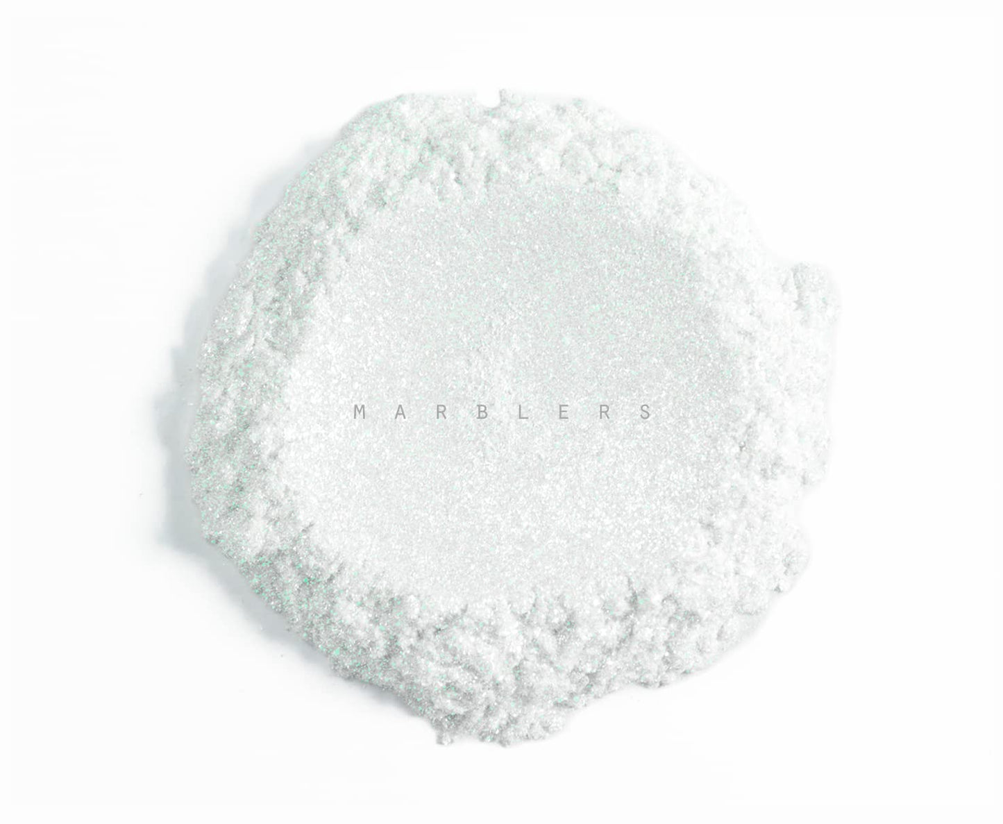 MARBLERS Chunky Natural Mica Powder [Emerald Pearl] 0.11oz (3g) | Highly Pigmented | Non-Toxic, Vegan, Cruelty-Free | Eyeshadow, Body Butter, Nail