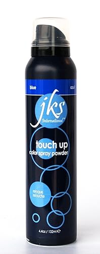 Touch up spray BLUE, temporary hair color spray powder