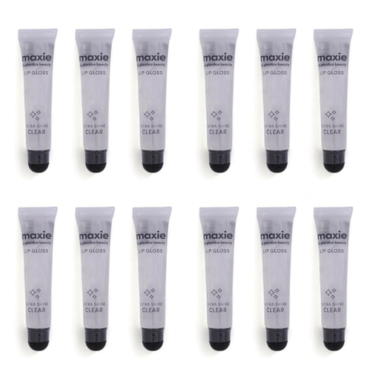 Maxie by Plantico Beauty Clear Lip Polish bulk (12 Pieces) CLEAR/ALOE (Original Clear, 12 PCS) Beauty & Personal Care MAXIE BY PLANTICA BEAUTY