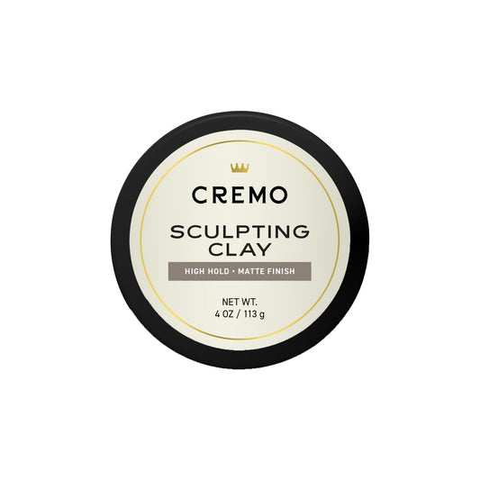 Cremo Mens Hair Clay, Premium Barber Grade Sculpting Clay for Hair Styling, High Hold, Matte Finish, 4 Oz Beauty & Personal Care Cremo
