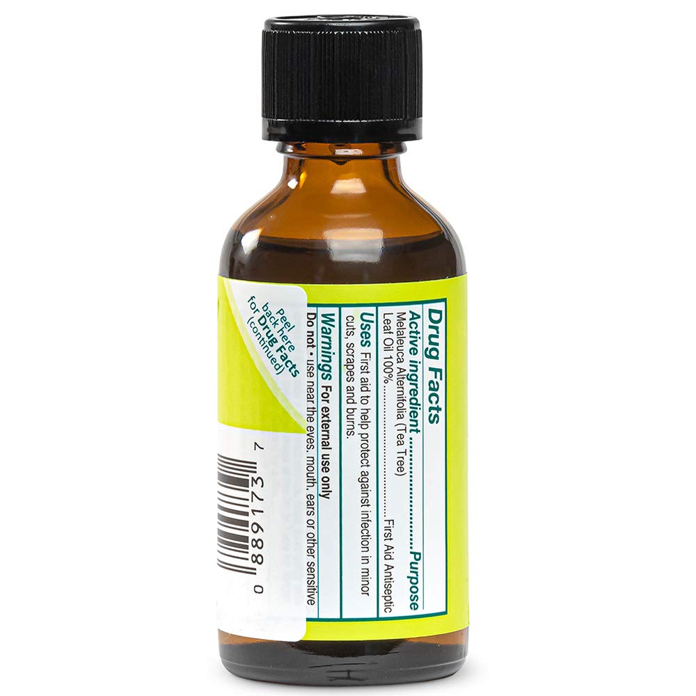 Thursday Plantation 100% Pure Australian Tea Tree Oil - 1.7 fl oz (50ml) - Natural Essential Oil - Cleanses and Purifies Skin - Made in Australia