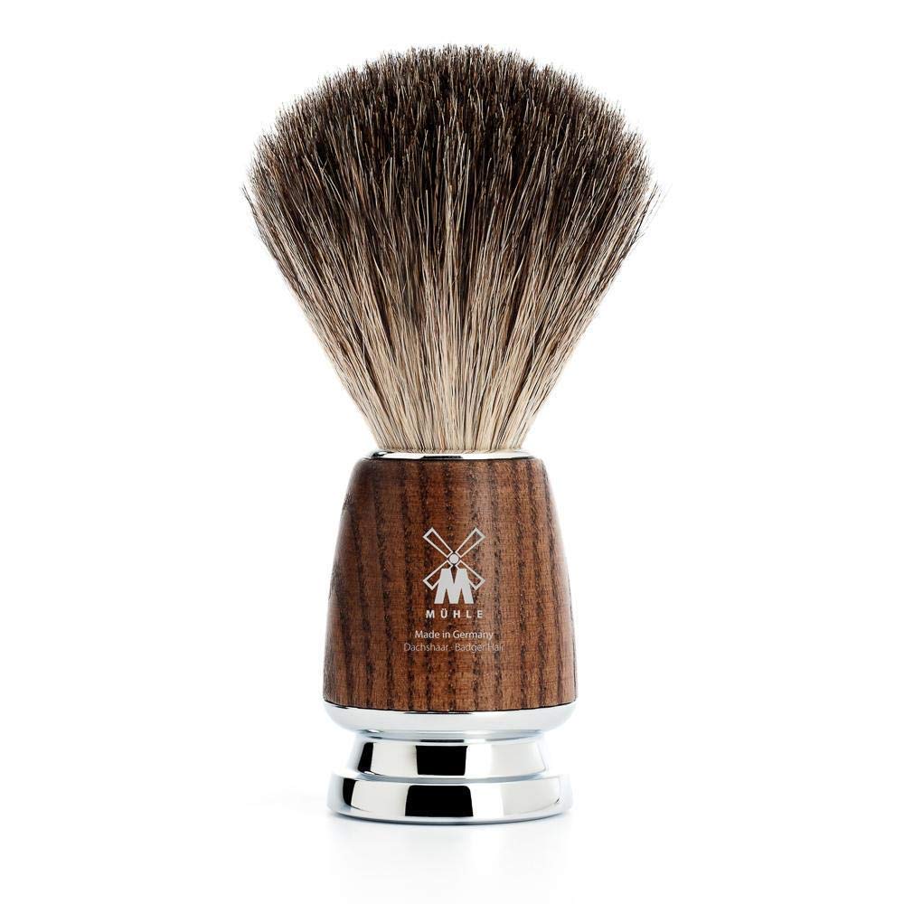 MÜHLE RYTMO Shaving Kit for Men, Steamed Ash Wet Shaving Grooming Set Beauty and Personal Care MÜHLE