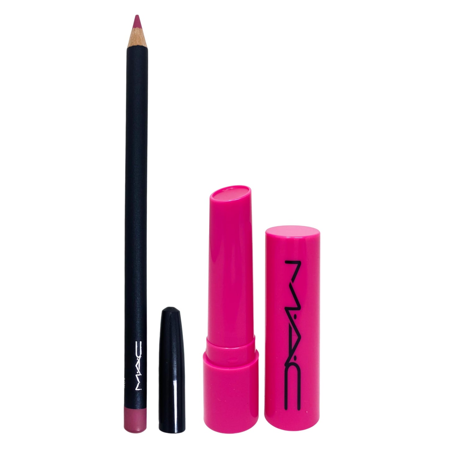 MAC M·A·C Cosmetics Holiday Exclusive Anything's Glossible Squirt Plumping Gloss Stick and Lip Pencil Duo Set - Edge to Edge/Amped