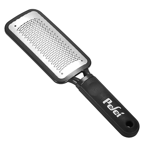 Colossal Pedicure Rasp Foot File, Professional Foot Care Pedicure Stainless Steel File to Removes Hard Skin, Can Be Used On Wet Feet