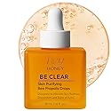 Hey Honey Skincare Be Clear Skin Purifying Bee Propolis Drops Serum | Designed To Alleviate Skin Redness, Discomfort, Blemishes & Acne | 1 Oz