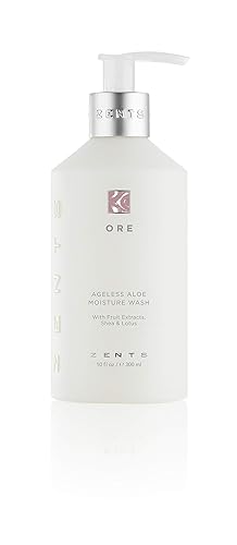 Zents Hand & Body Wash (Ore Fragrance) | Hydrating Anti-Aging Cleanser with Organic Shea Butter & Aloe for Dry Skin | Gentle & Nourishing | 10 fl oz