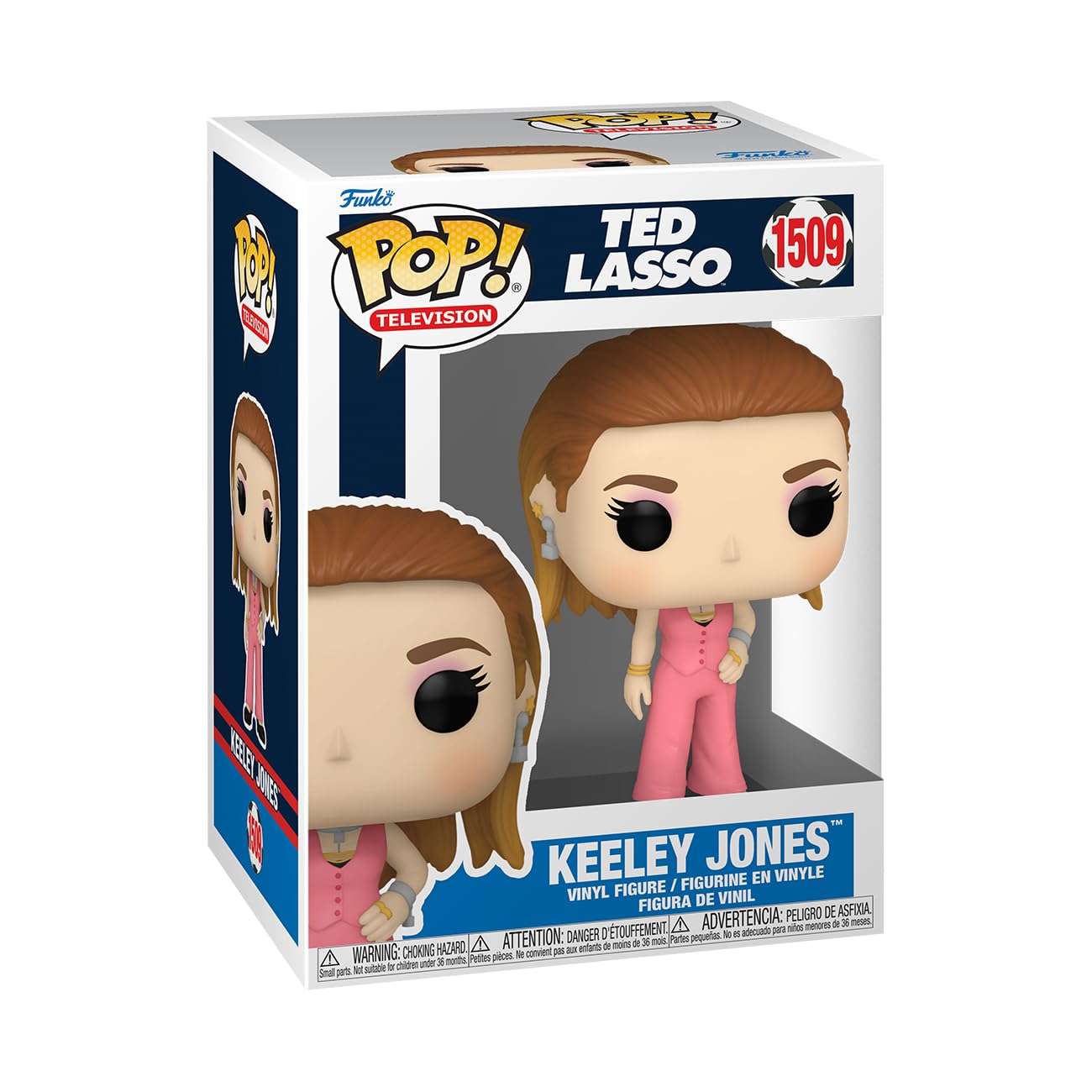 Funko POP! TV: Ted Lasso - Keeley Jones - (Pink) - Collectable Vinyl Figure - Gift Idea - Official Merchandise - for Kids & Adults - TV Fans - Model…